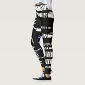 レグジンスポプラ・ユニカデザイン レギンス (左)