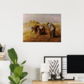 レグラネウス1857年ジャン=フランソワ・ミレー ポスター (ホームオフィス)