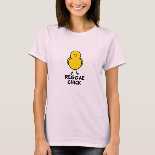 レゲエのひよこ Tシャツ (正面)