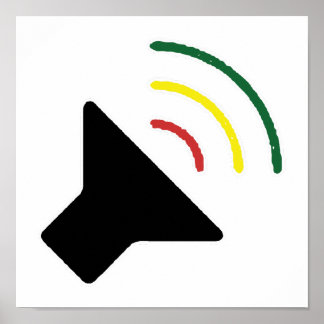 レゲエの大きなポスター ポスター