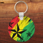レゲエの星 キーホルダー (正面)