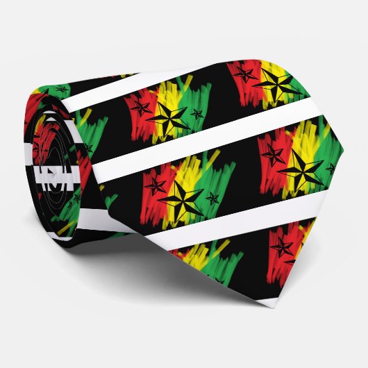 レゲエの星 ネクタイ (ロール)