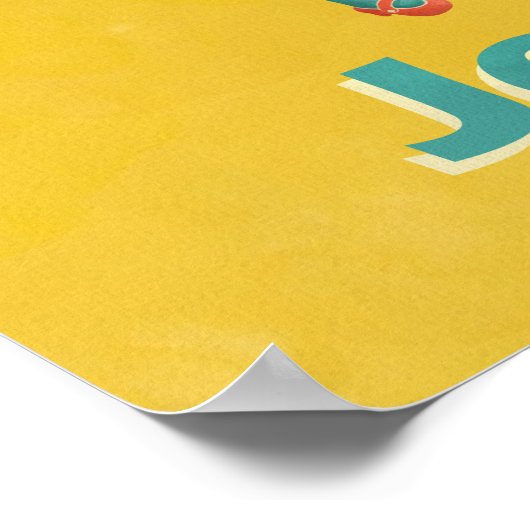 レゲエの青い猫たち ポスター (角)