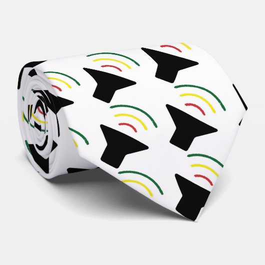 レゲエの騒々しいタイ ネクタイ (ロール)