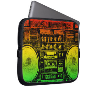 レゲエのboombox ラップトップスリーブ
