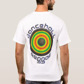 レゲエのDancehallのスピーカー Tシャツ (裏面)