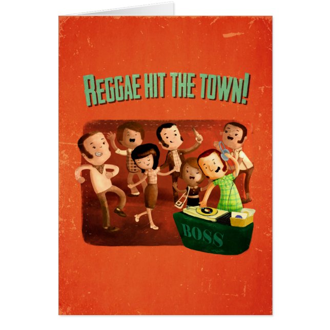 レゲエは町に当りました! (正面)