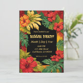 レゲエアンドアイランドパーティー 招待状 (スタンド正面)