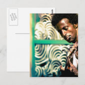 レゲエギターマン ポストカード (正面/裏面)