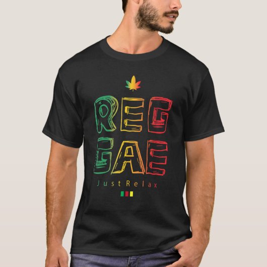 レゲエジャストリラックス Tシャツ (正面)