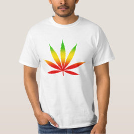 レゲエジャマイカジャマイカラスタリーフメンTシャツ Tシャツ