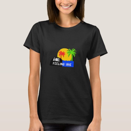 レゲエスタイル感じズイリー Tシャツ (正面)