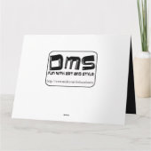 レゲエダンスバースデーカード カード (裏面)