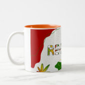 レゲエツートーンマグカップ ツートーンマグカップ (左)