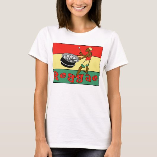 レゲエドラマー Tシャツ (正面)