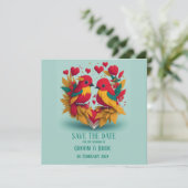 レゲエバード・セーブ・ザ・デート 招待状 (スタンド正面)