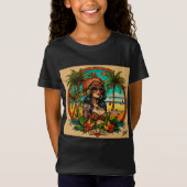 レゲエビーチタトゥーフュージョン Tシャツ (正面)