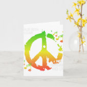 レゲエピース – ジャマイカライフ カード (黄色い花)