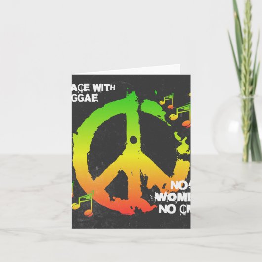 レゲエピース – ジャマイカライフ カード (正面)
