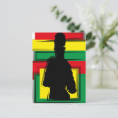 レゲエボボアート ポストカード (スタンド正面)