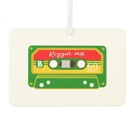 レゲエミックステープカセット80 カーエアーフレッシュナー (裏面)