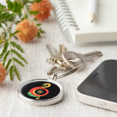 レゲエミュージッククレフ、 音符記号 キーホルダー (側面)