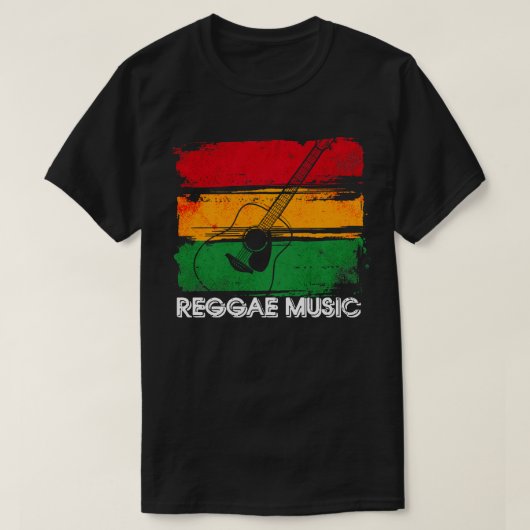 レゲエミュージック12 Tシャツ (デザイン正面)
