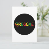 レゲエミュージック カード (スタンド正面)
