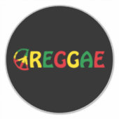 レゲエミュージック シール (正面)