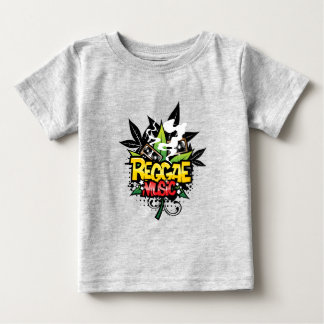 レゲエミュージック ベビーTシャツ