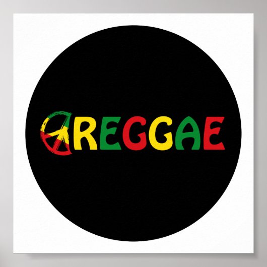 レゲエミュージック ポスター (正面)