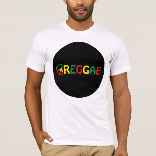 レゲエミュージック Tシャツ (正面)