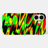 レゲエラスタラスタファリアングリーンブラックレッド Case-Mate iPhoneケース (裏面 (横))