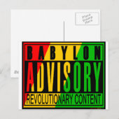 レゲエラスタ ポストカード (正面/裏面)