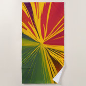 レゲエレイズ ビーチタオル (正面)