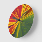 レゲエレイズ ラウンド壁時計 (傾斜)