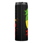 レゲエ国旗、ワンラブ、ラスタ タンブラー (裏面)