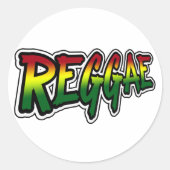 レゲエ ラウンドシール (正面)