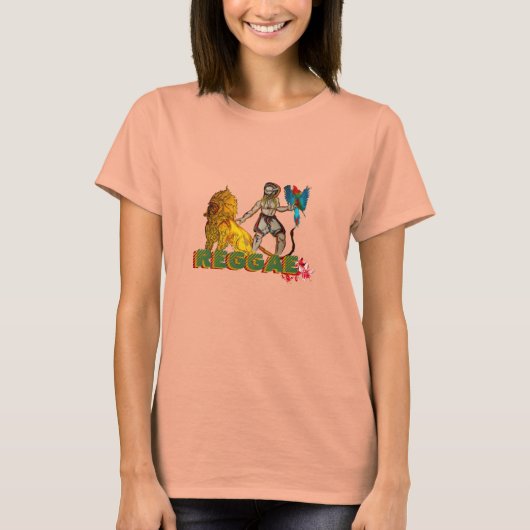 レゲエ・ラブ Tシャツ (正面)