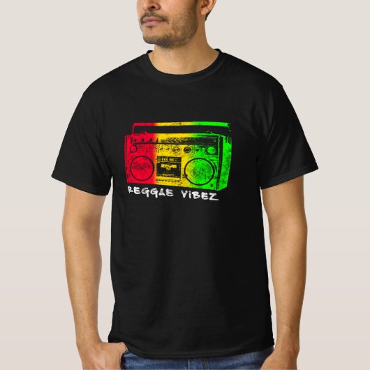レゲエ ヴァイブス Tシャツ (正面)