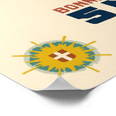 レゲッツ，サヴォワ，フランス，スキーポスター ポスター (角)