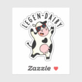 レゲン乳おもしろい牛パン シール (シート)