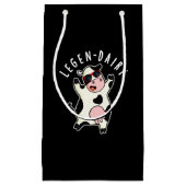 レゲン乳おもしろい牛プンダークBG スモールペーパーバッグ (正面)