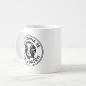 レゲン乳製品 コーヒーマグカップ (正面左)