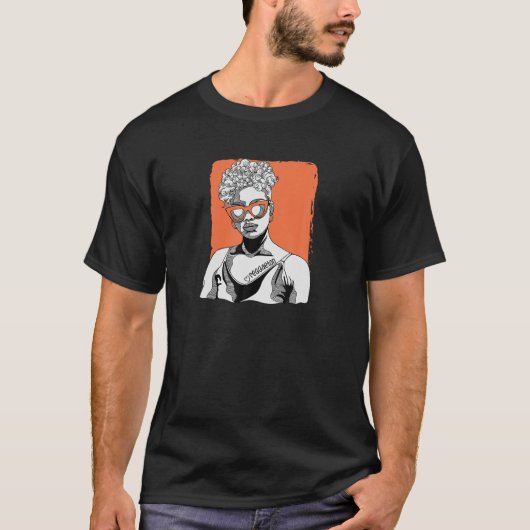 レゲートン・タトゥーを持った人 Tシャツ (正面)