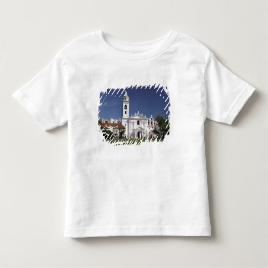 レコレタのバシリカヌエストラセノラデルピラル トドラーTシャツ (正面)