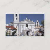 レコレタのバシリカヌエストラセノラデルピラル 名刺 (裏面)