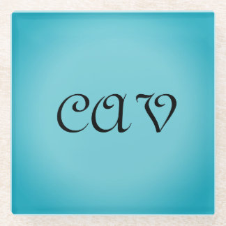 レコレタコーンフラワーブルー ガラスコースター