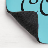 レコレタコーンフラワーブルー マウスパッド (コーナー)