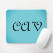 レコレタコーンフラワーブルー マウスパッド (マウス)